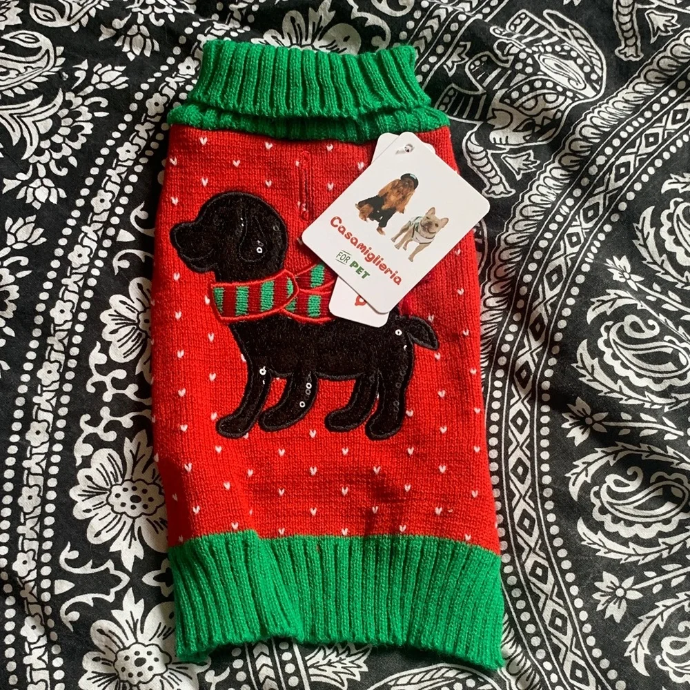 Dog Festive Ugly Sweater